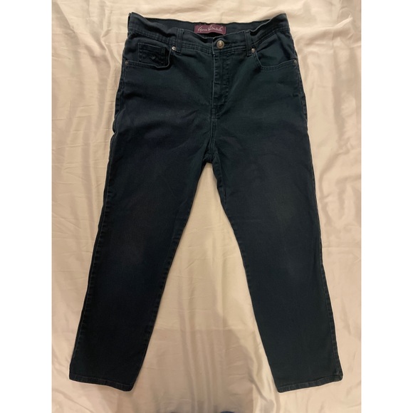 VTG Green Gloria Vanderbilt Mom Jeans - Picture 2 of 6